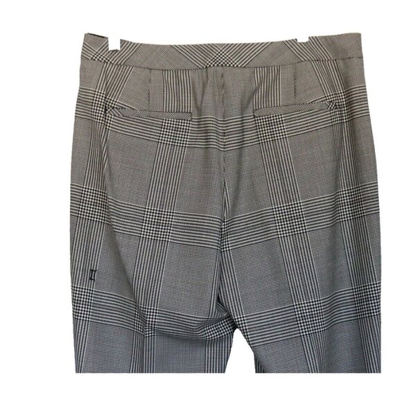 Kit and Ace Women's Size 8 Black Around The Bend Houndstooth Crepe Trouser $248 - Picture 8 of 12
